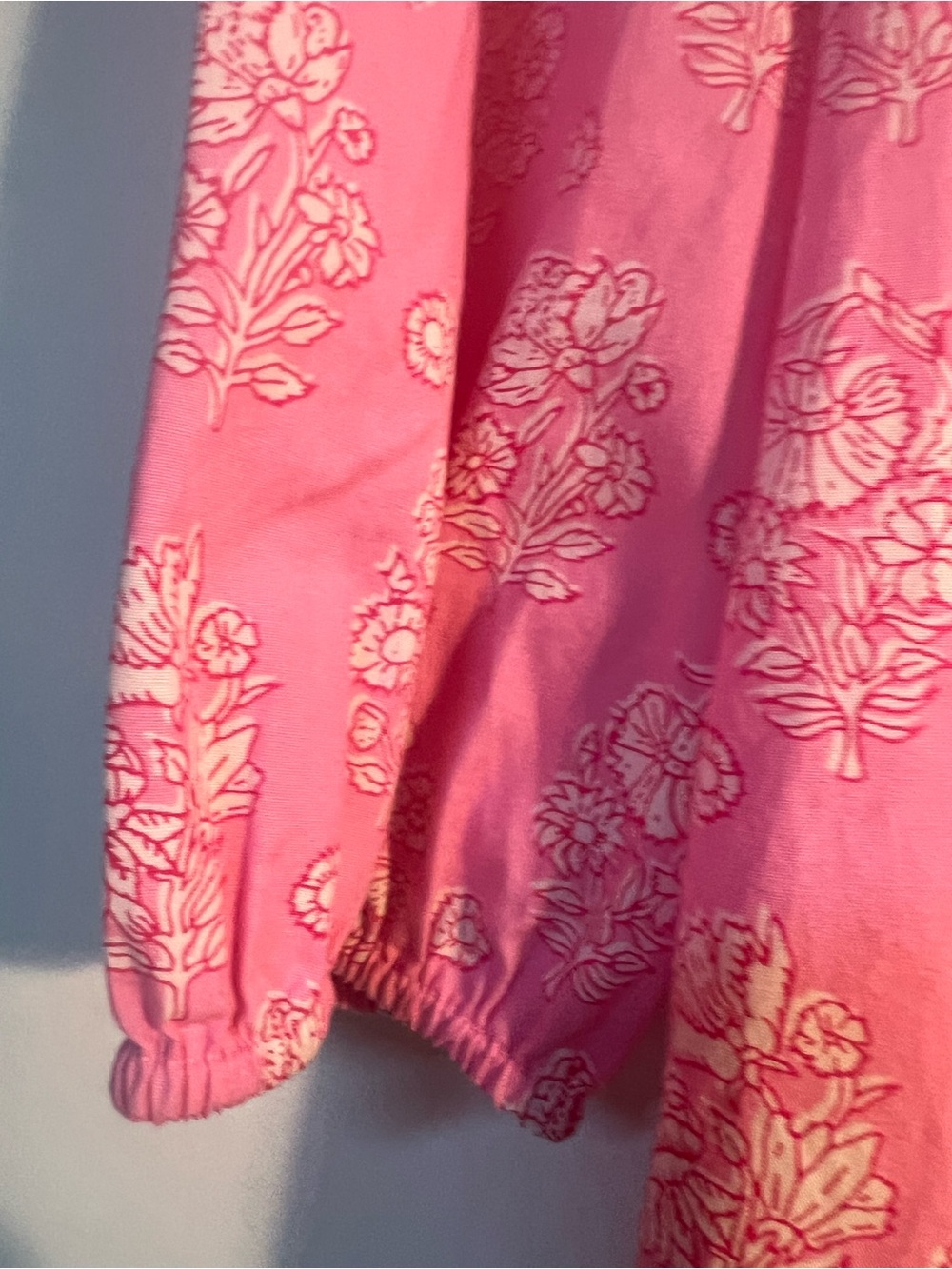 Crown and Ivy Pink Floral Ruffle V-Neck Dress Mini NWT XL Mothers Day - Picture 12 of 16